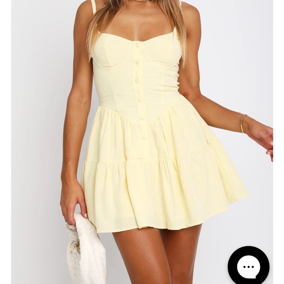 White Fox never worn dress - Picture 2 of 6